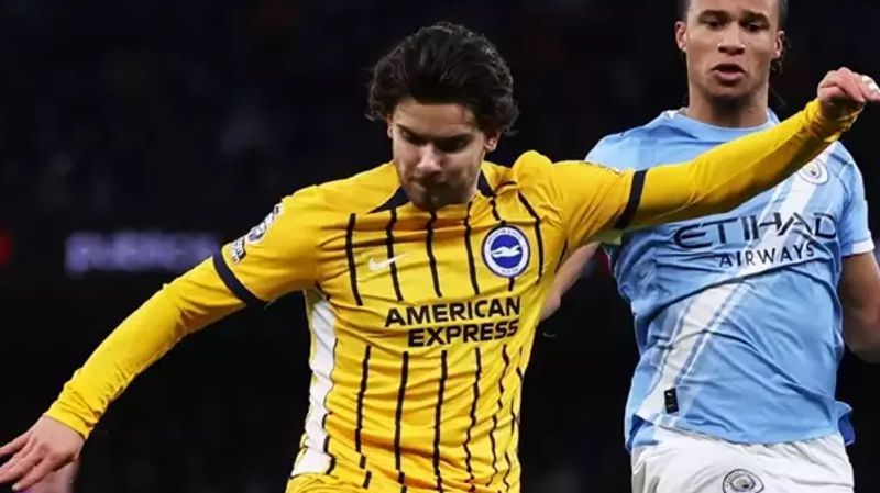 Ferdi Kadioglu topped the Man City 1-1 Brighton player ratings
