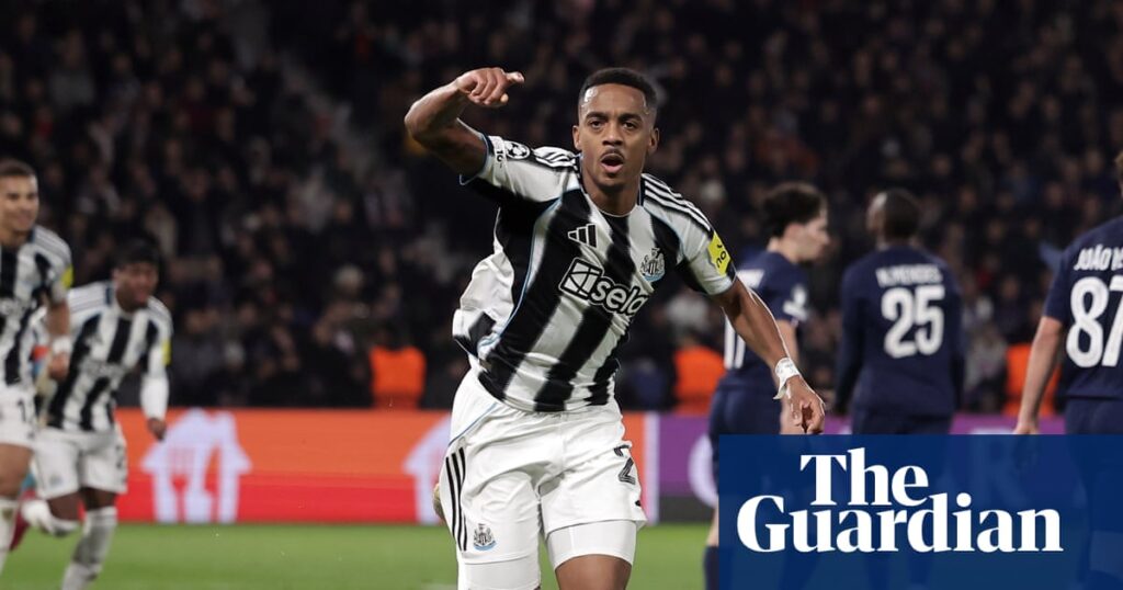 Brave Newcastle fall short but Willock leveller sends PSG to playoffs too