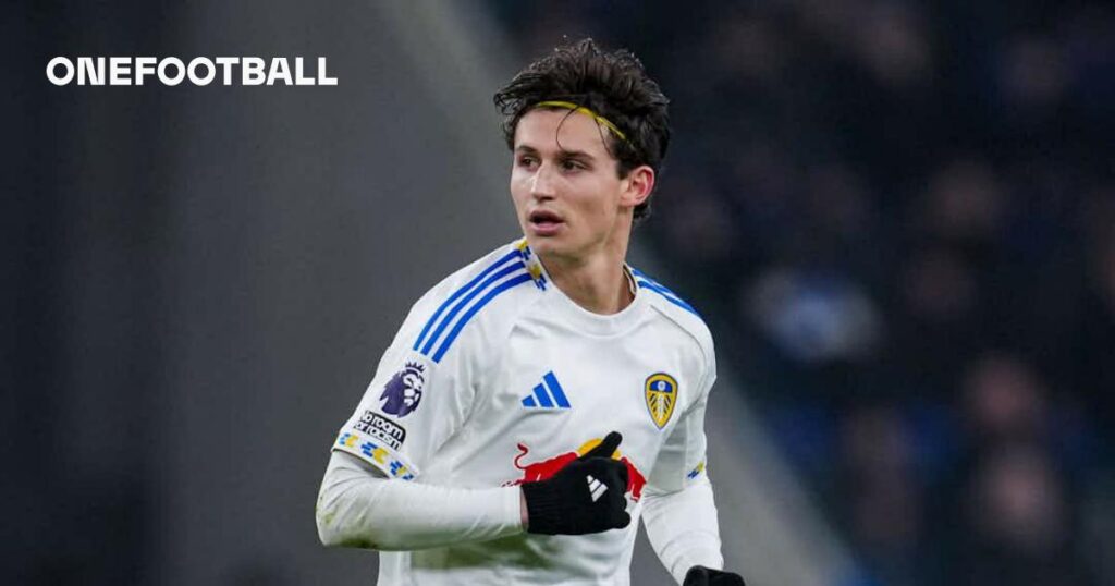 Aaronson earns fans’ Hisense Player of the Match award in Everton draw