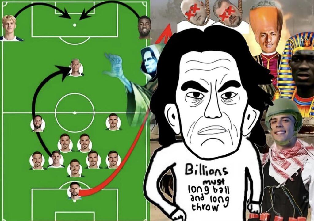 I’m supporting the women’s team now