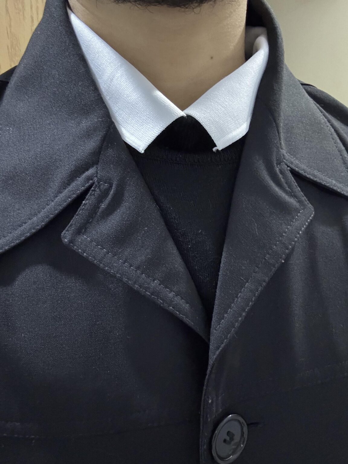 The white collar is from my juventus 99-00 kit 😂