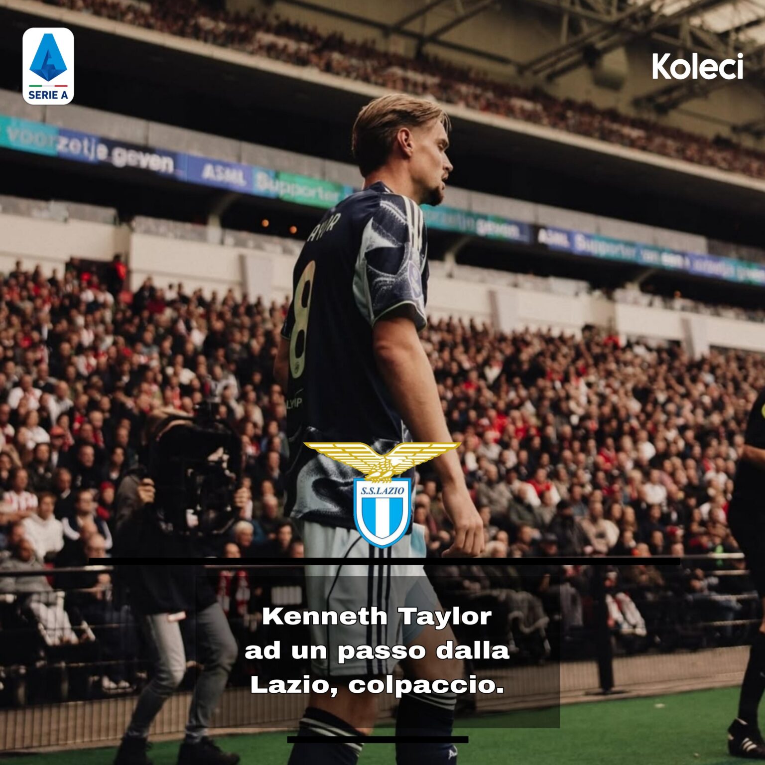 Kenneth Taylor is one step away from joining Lazio, a huge signing. [🗞Fabrizio Romano]