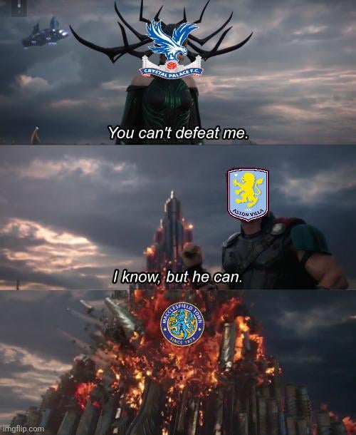 Death, taxes, and not beating Palace.