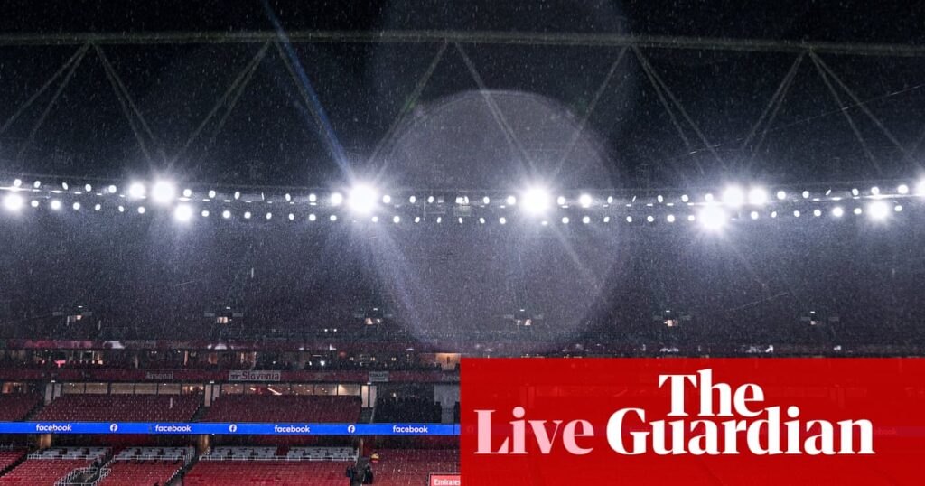 Arsenal v Liverpool: Premier League – live | Premier League Arsenal v Liverpool: Premier League – live