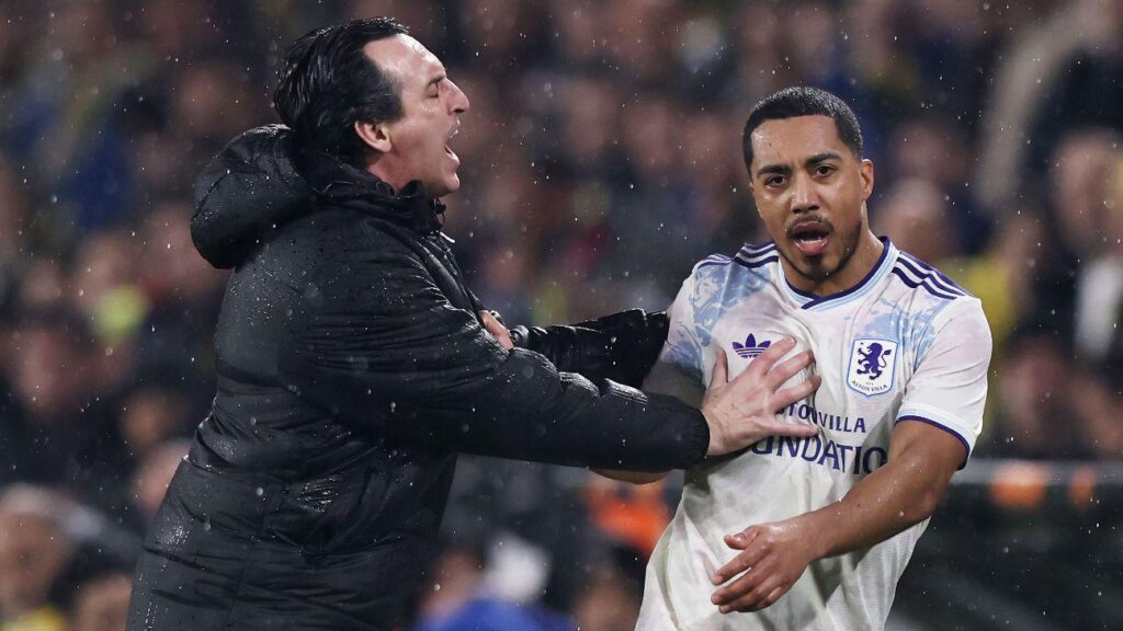 Unai Emery laughs off shove on Tielemans: 'He's my son'