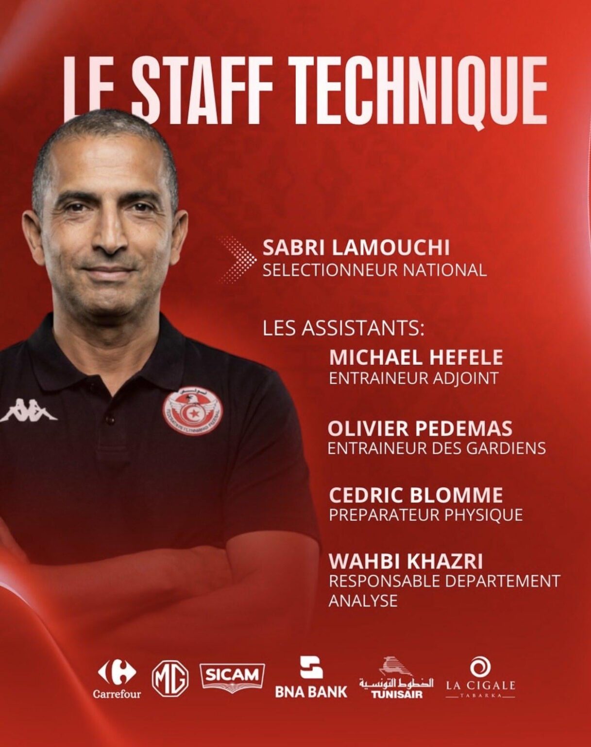 Lamouchi and Hefele, always loved Tunisia me