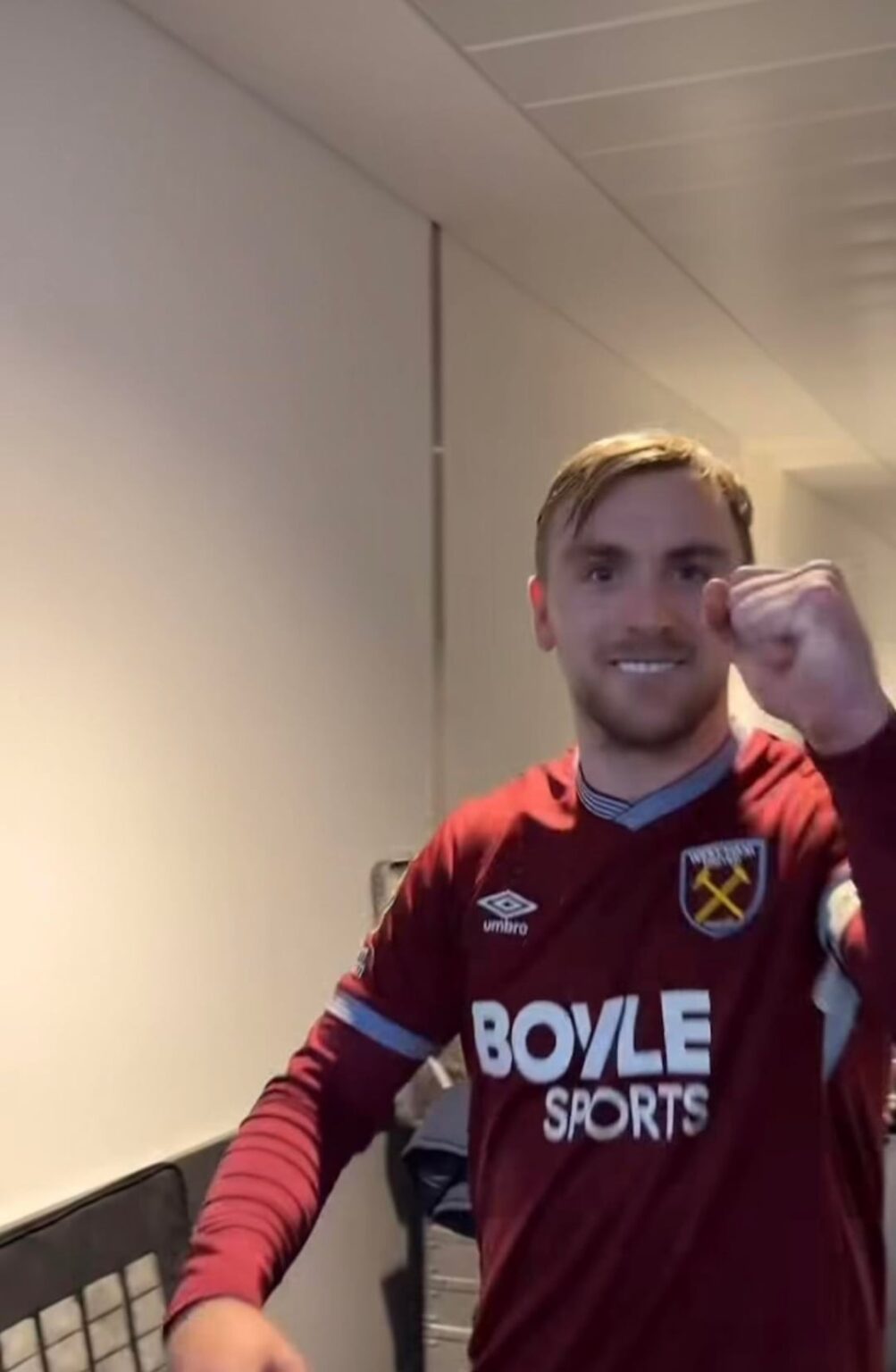 Just good to see my boys smiling again