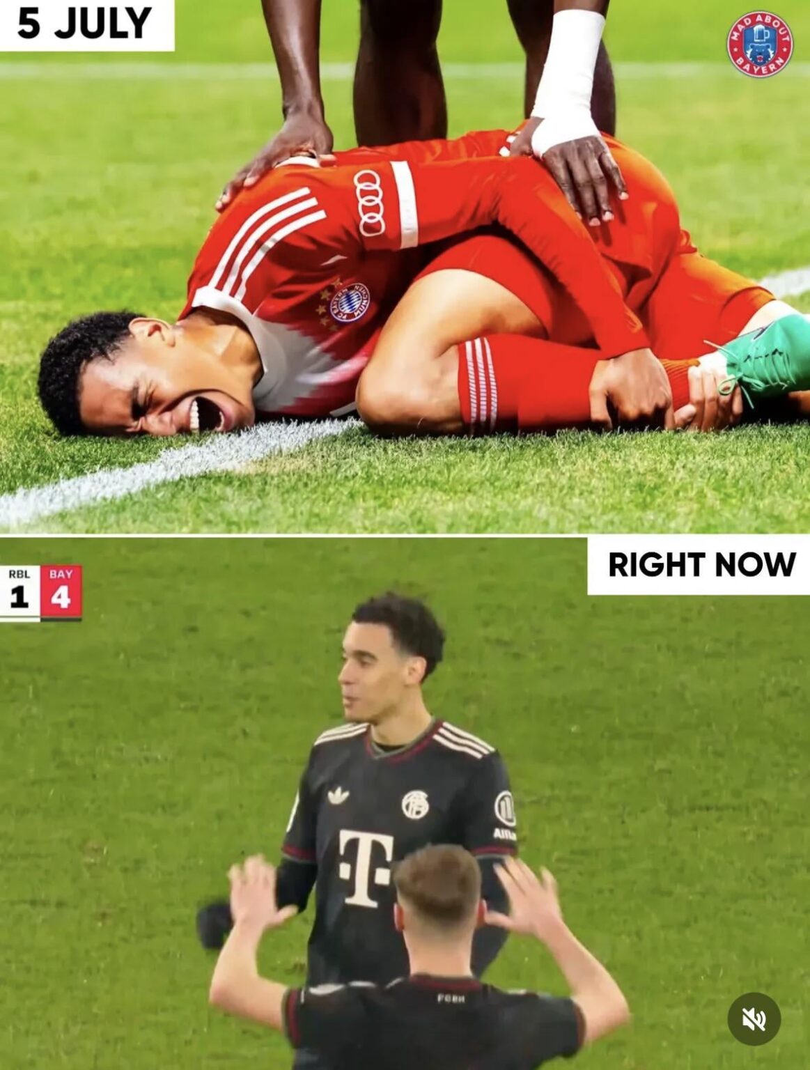 MUSIALA IS BACKKK🥹