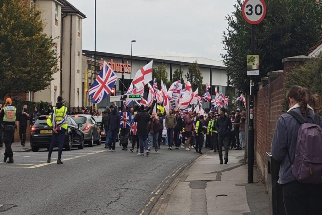 Arrest made over asylum seeker protests at Highfield House Hotel in Southampton Arrest made over asylum seeker protests at Highfield House Hotel in Southampton