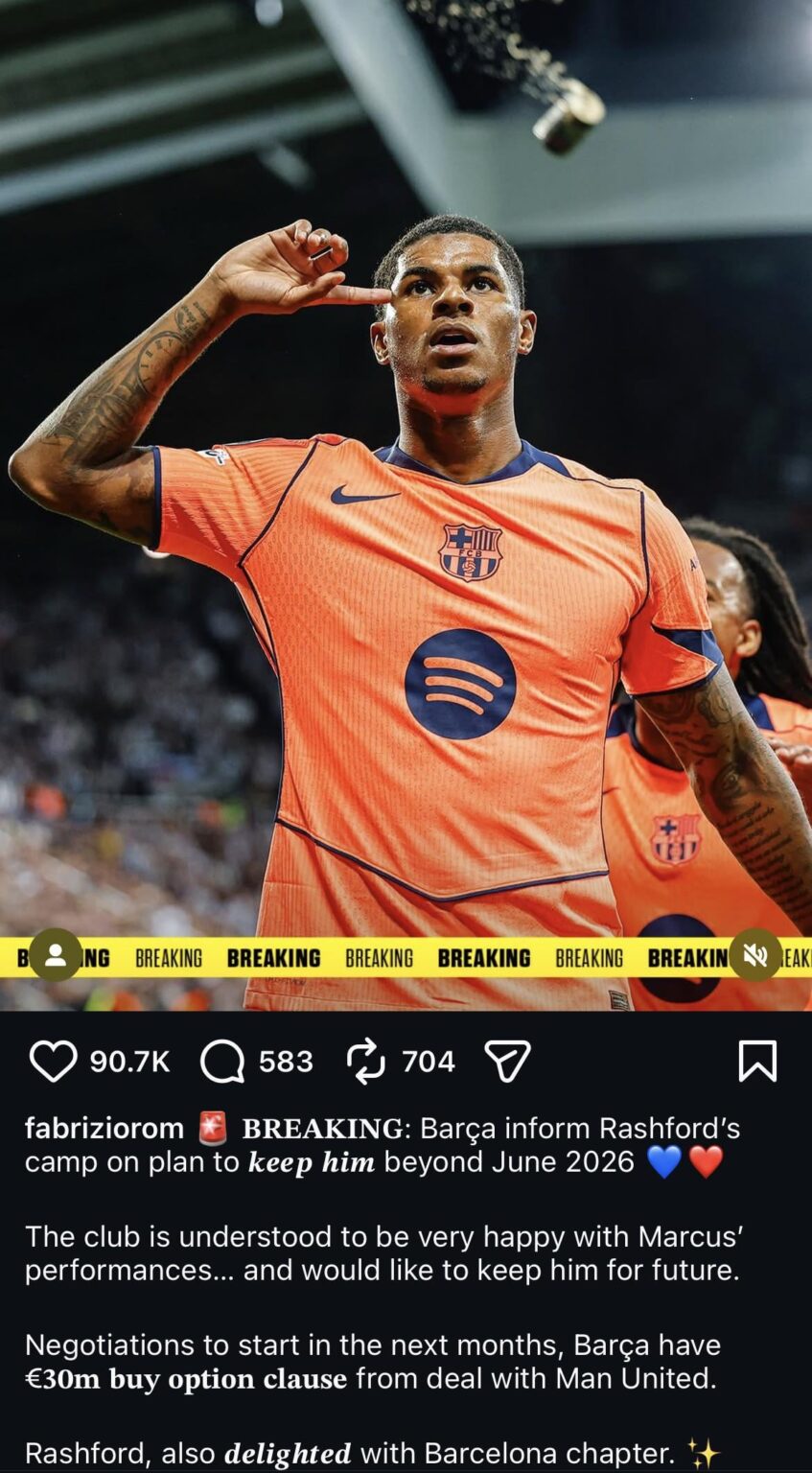 Rashford Haters. He Is Here To Stay Beyond This Season