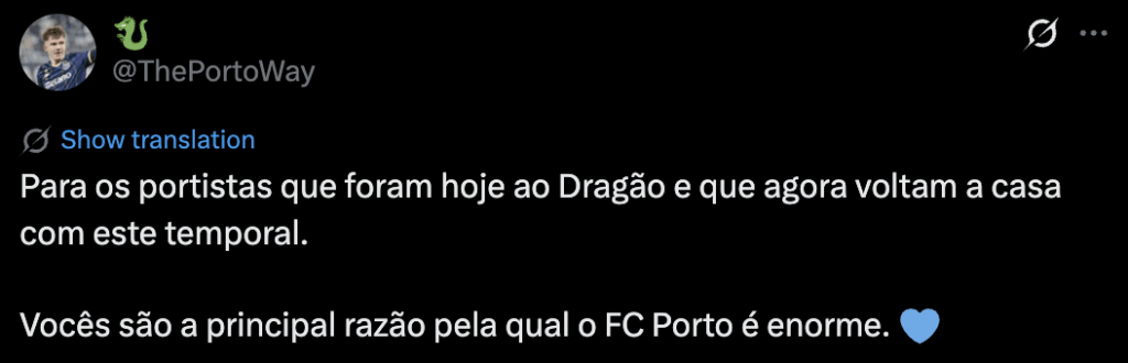 Sempre com o nosso porto
