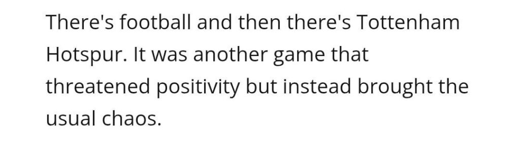 Turbulent Tottenham, Cristian Romero's 'lies', that Arsenal cup and a familiar transfer feeling(Gold's latest piece)