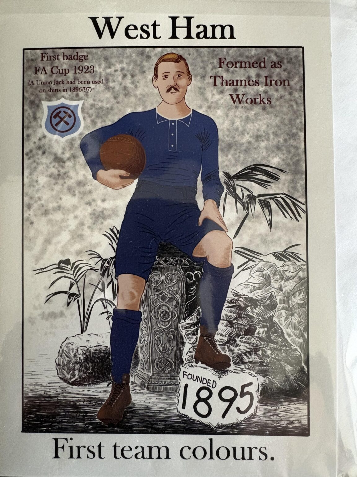 Got this card at Greenwich Market when I visited London in 2018.