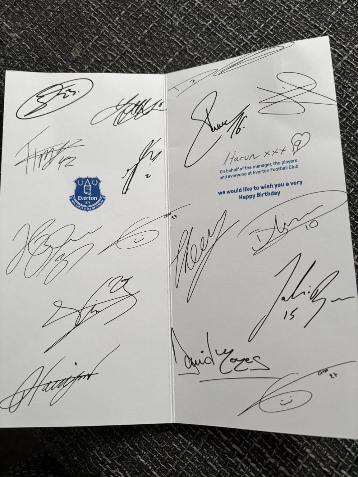 Everton autographs help…please!