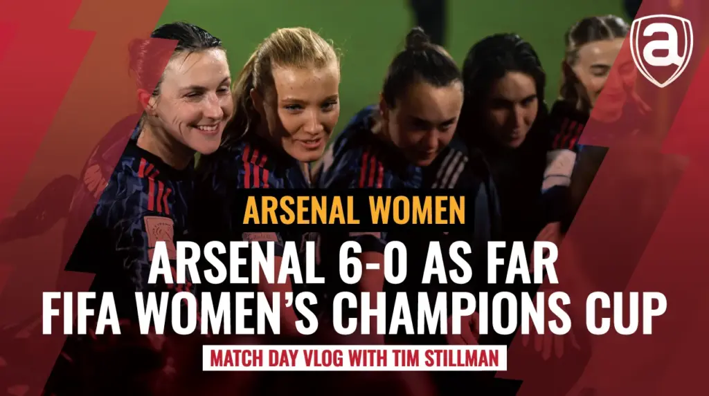 Video: Arsenal 6-0 AS FAR - match day highlights, vlog (and voice notes) - Arseblog News