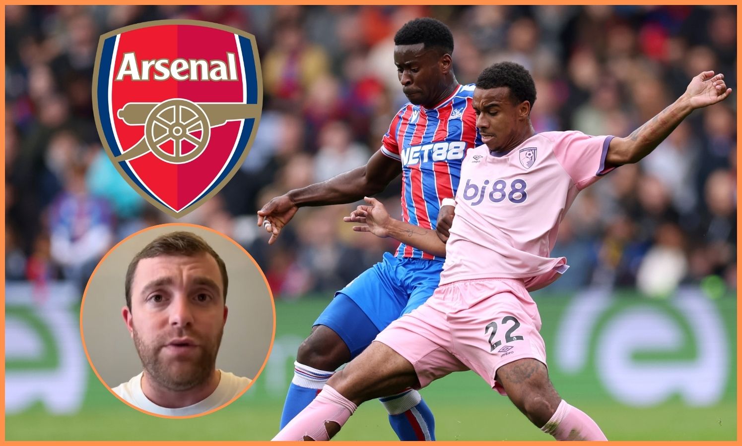 Marc Guehi and Fabrizio Romano