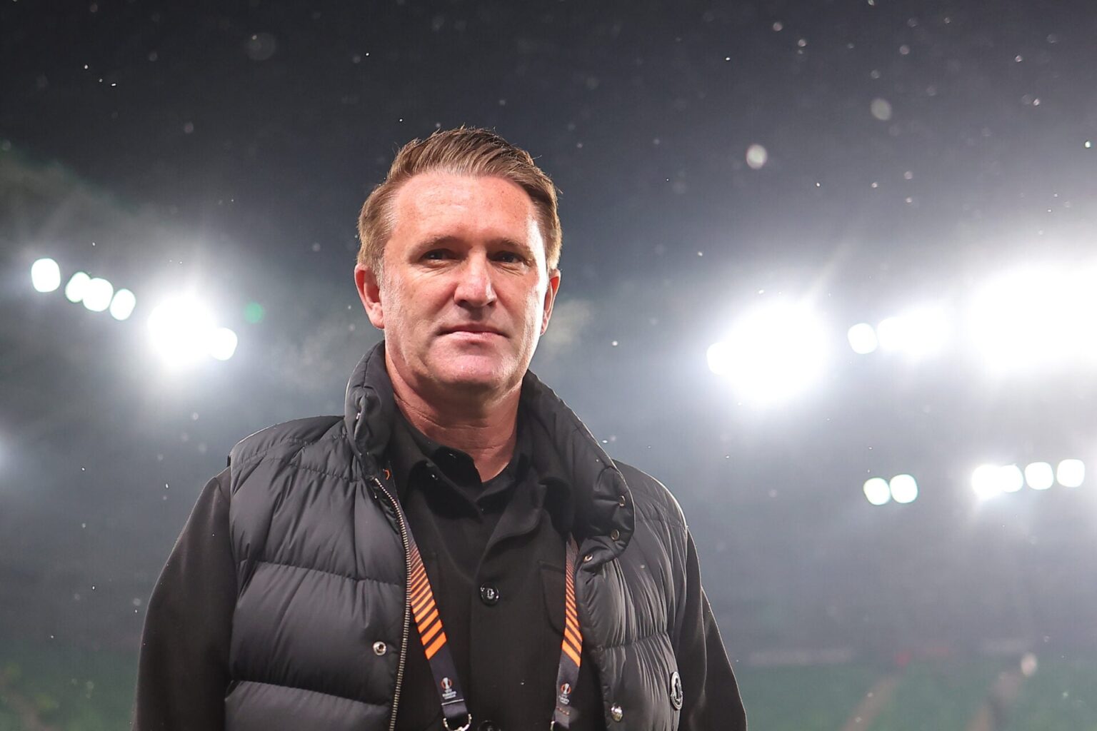 Robbie Keane reacts after rumours he could become the next Tottenham manager