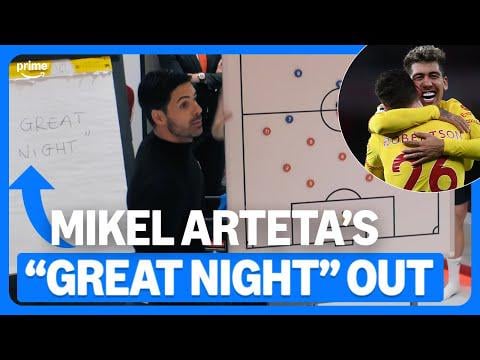 [Amazon Prime Video Sport] "When Arteta's team talk BACKFIRED vs Liverpool"