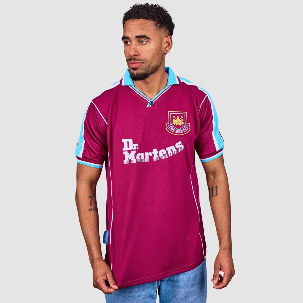 West Ham Retro Shirt Size