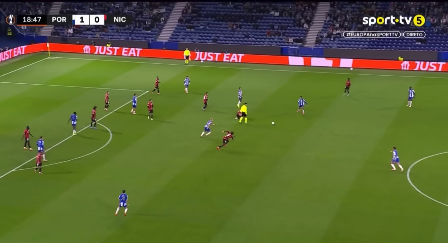 Jogada do moffi no fcp nice