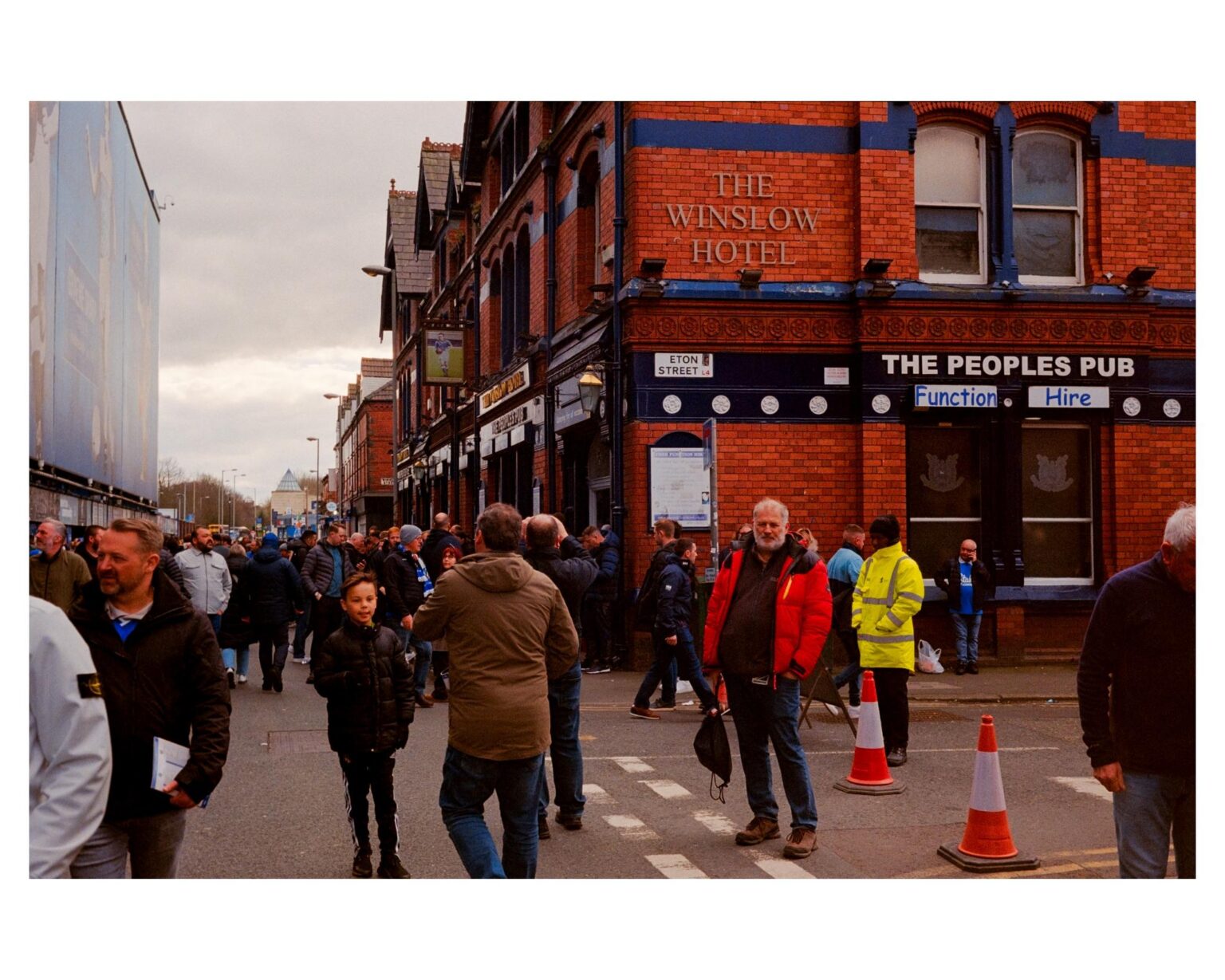 The Winslow on Film in 2025 (And other images from outside Goodison on matchday)