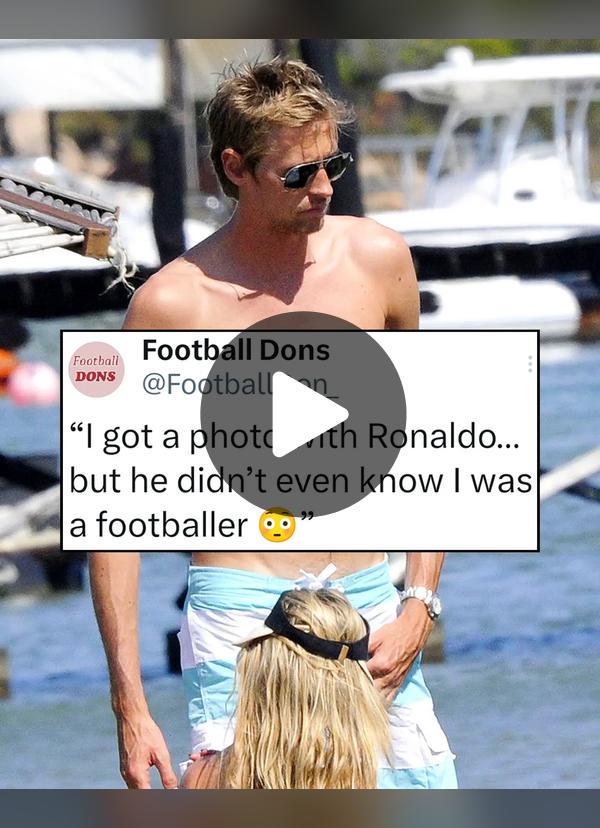 The time Peter Crouch met Ronaldo while at Stoke City… and the Brazilian superstar didn’t know who he was