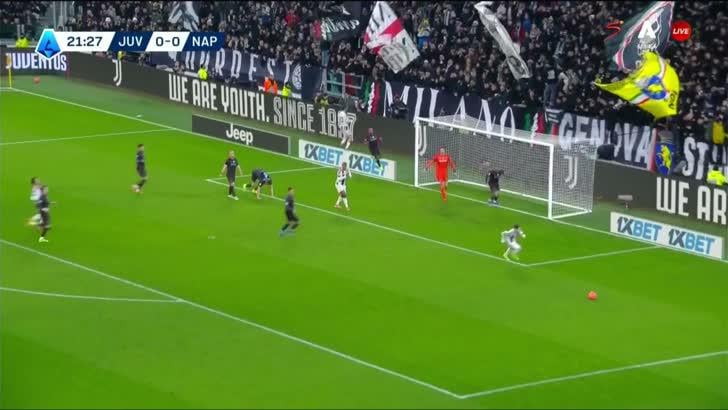 Juventus [1] - 0 Napoli - Jonathan David 22‎'‎