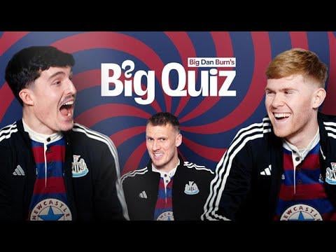 BIG DAN BURN'S BIG QUIZ | TINO LIVRAMENTO vs LEWIS HALL ⁉️