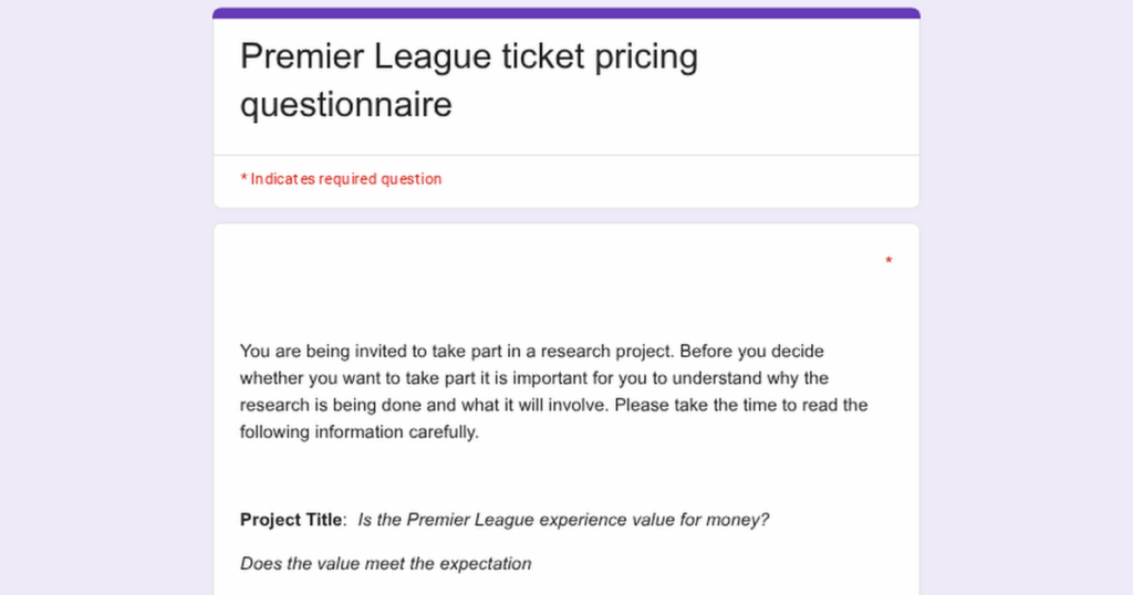 🚨Is the Premier League fan experience good value for money?