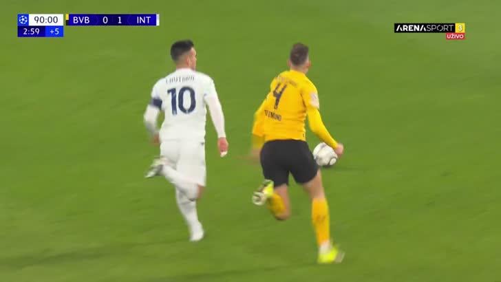 Dortmund 0 - [2] Inter - Andy Diouf 90+4'