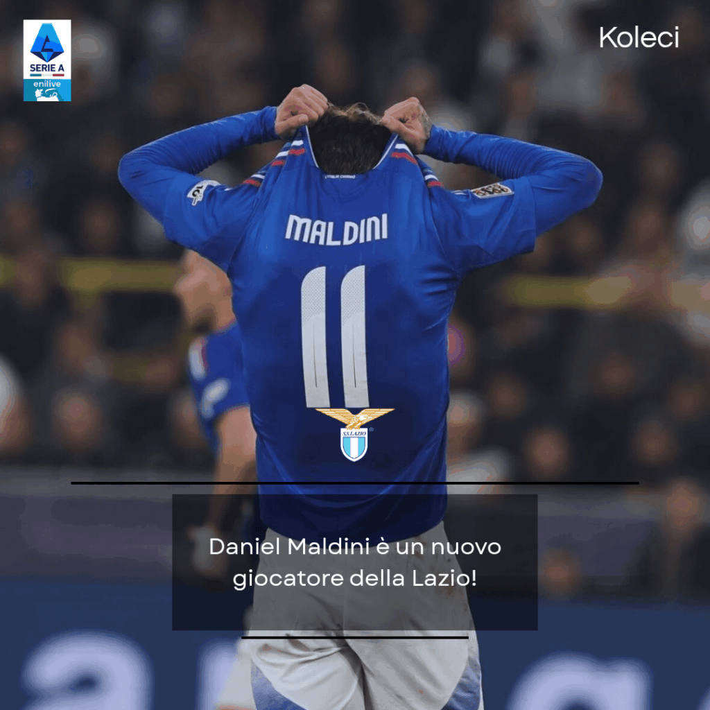Daniel Maldini is a new Lazio player! [🗞Fabrizio Romano]