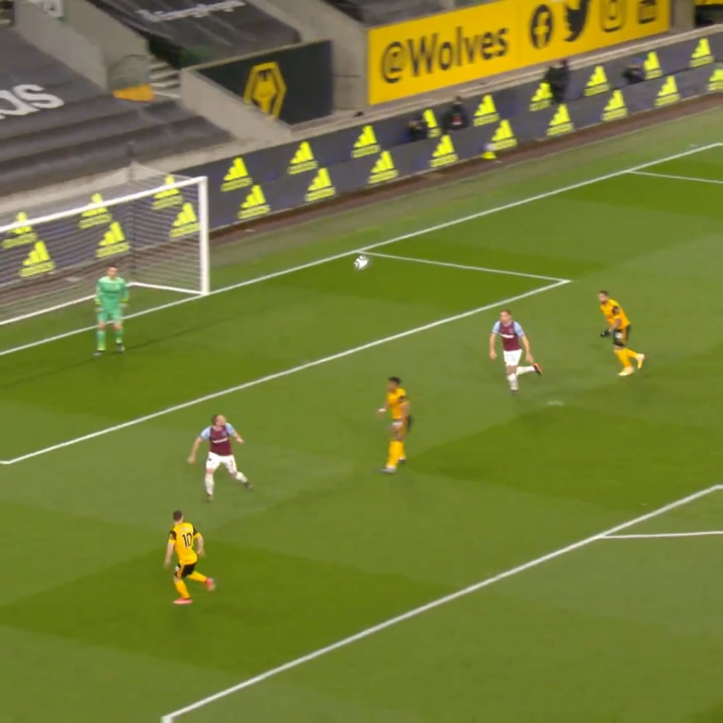 Jesse Lingard's goal vs Wolves in 2021