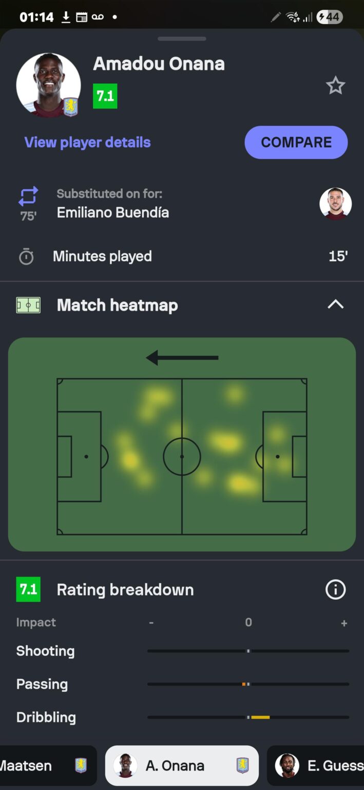 Oh Onana weve missed you 🥰 UTV!