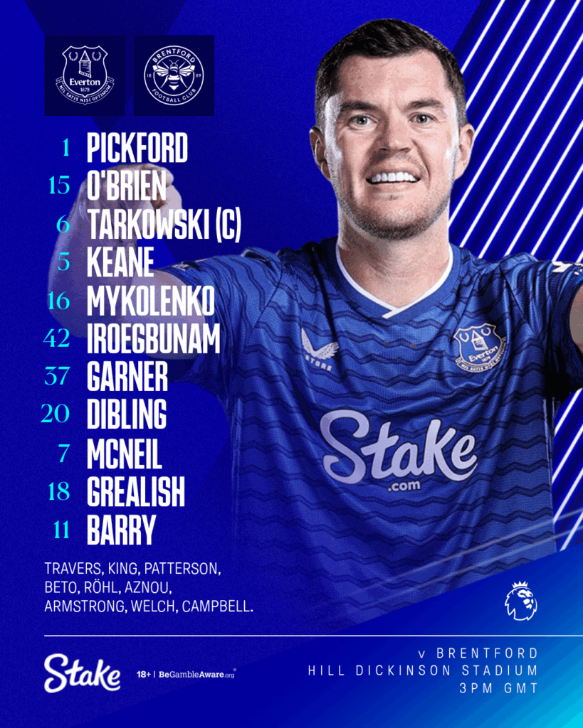 Your Toffees to face Brentford!
