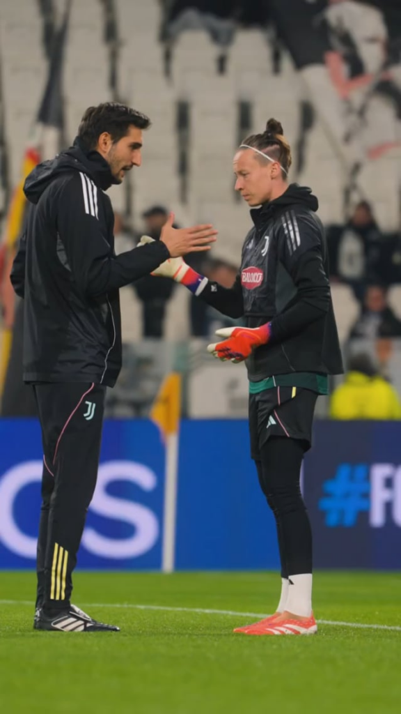 Pauline Peyraud-Magnin announces her departure from Juventus.