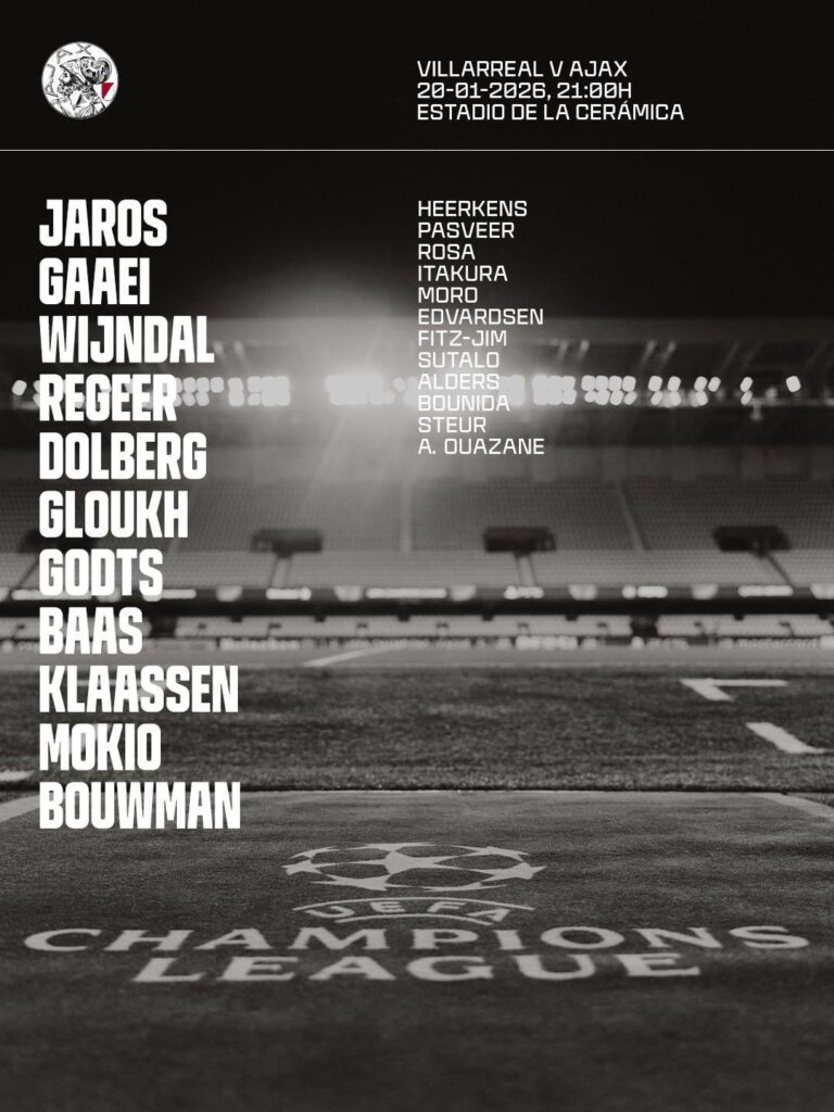 [Match Thread] Villarreal - Ajax