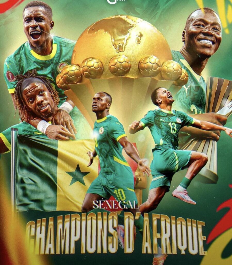 Senegal Champion. Mbaye PSG win another trophée