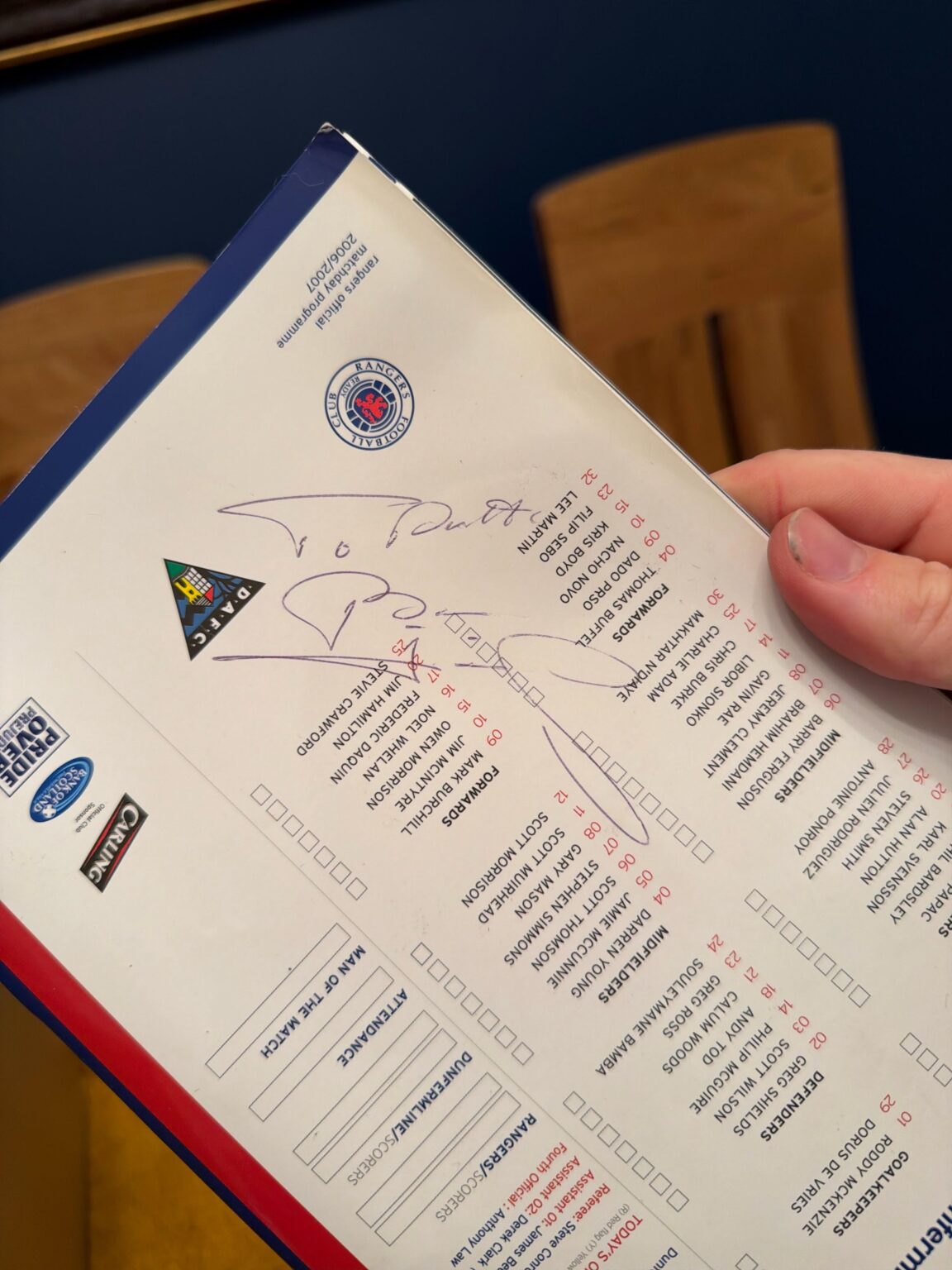 Autograph Identifying