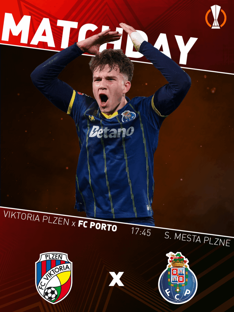 MAIS DE UM MÊS DEPOIS, VOLTA A SER DIA DE FC PORTO EUROPEU! Confiantes para hoje, Dragões?! 💙🤍🐉