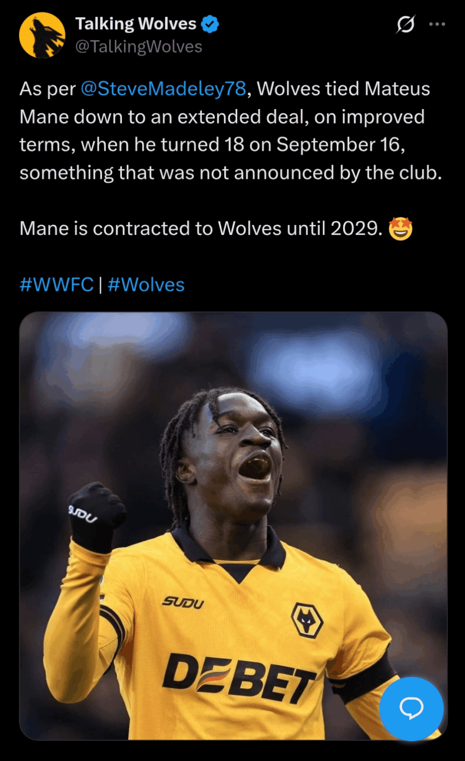 We actually did a clever thing for once