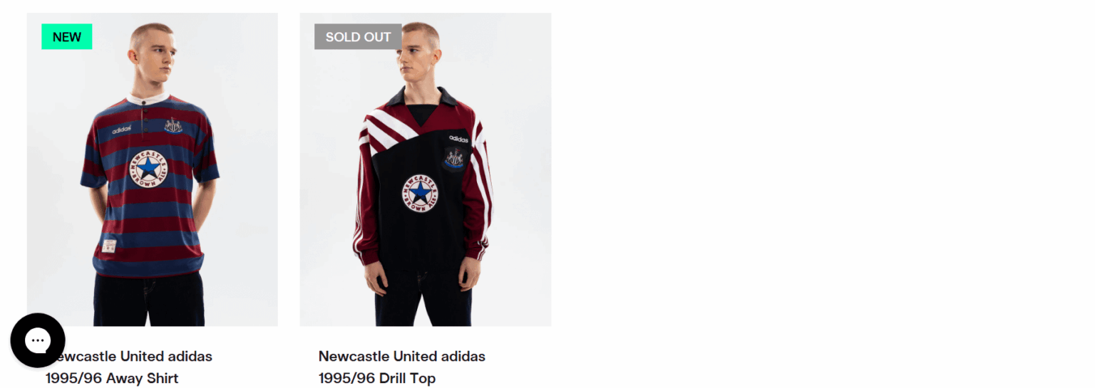 95/96 T shirt and Sweatshirt have been removed from the club shop website