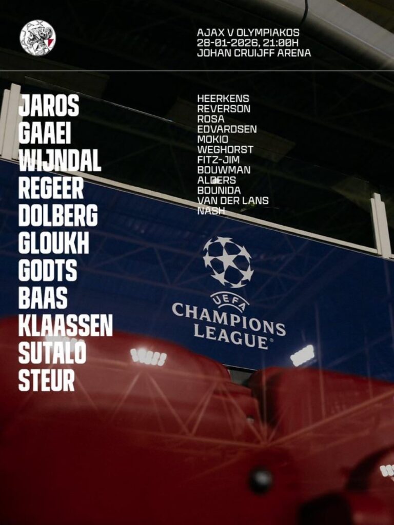 Match thread: Ajax - Olympiakos