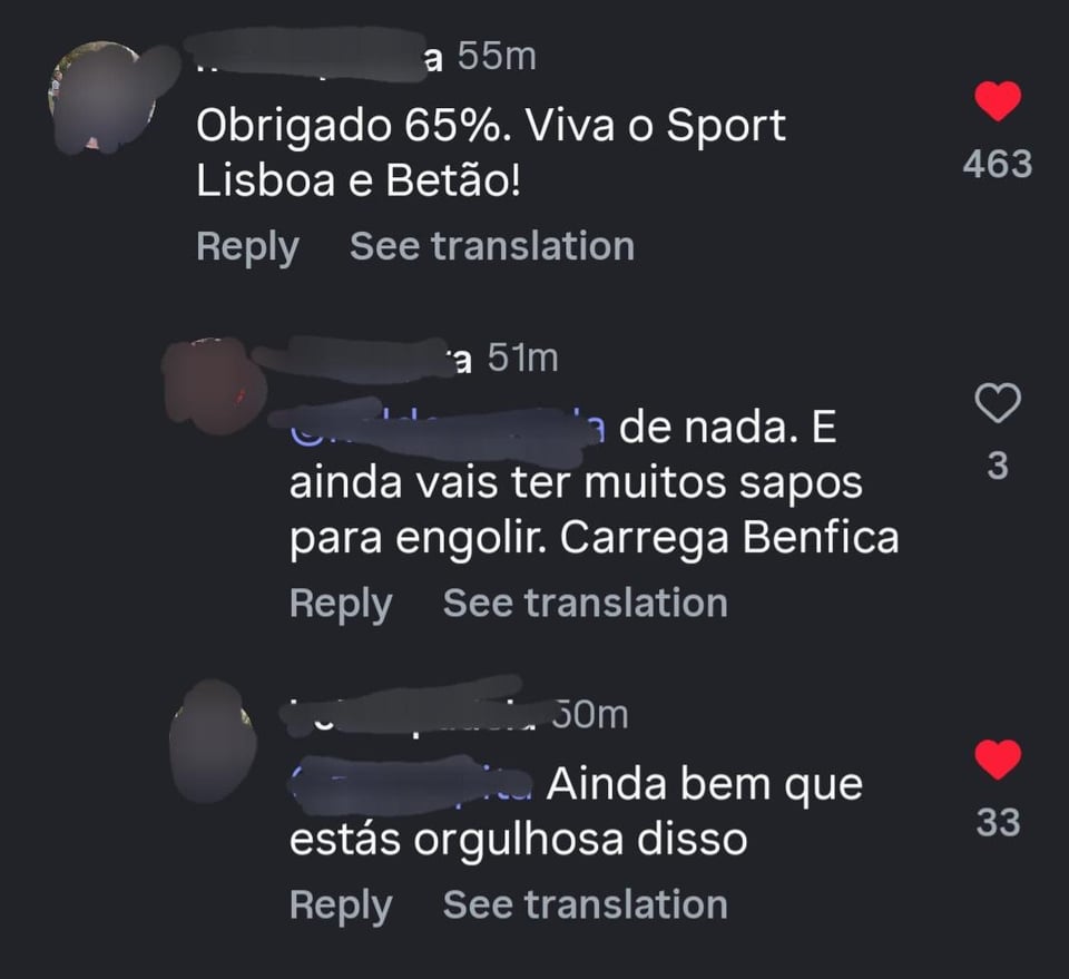 Para o user que estava preocupado com os 65%istas