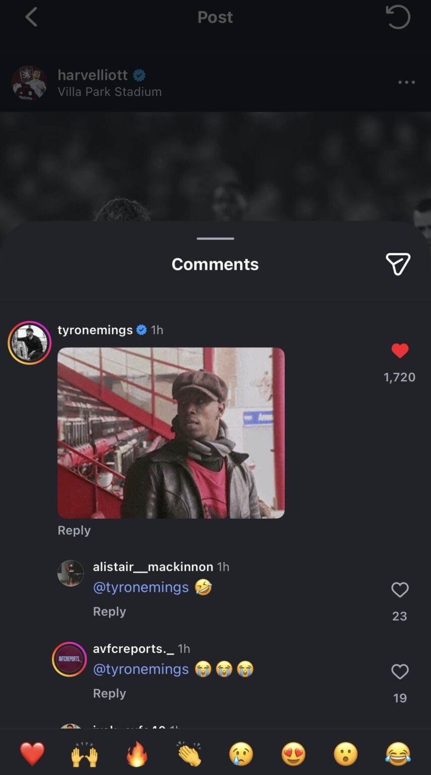 Mings is too funny 🤣