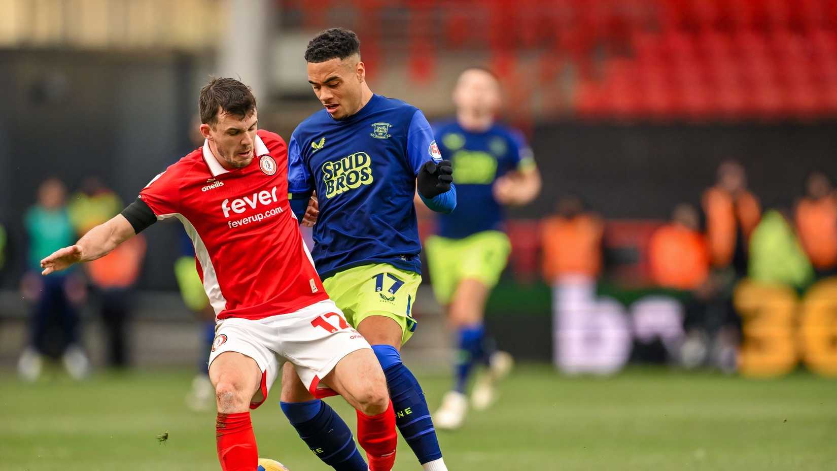 Lewis Dobbin and Jason Knight - Bristol City vs Preston North End