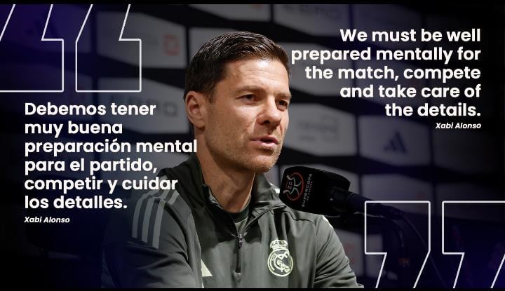 Xabi Alonso press conference on super cup semis against Athletico.