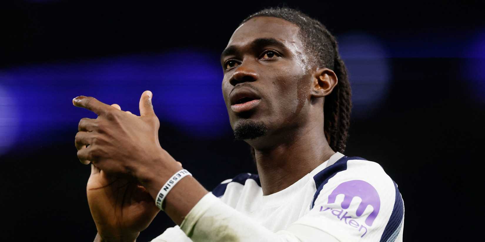 Tottenham midfielder Yves Bissouma
