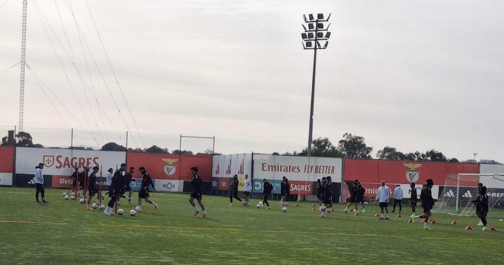 200 adeptos do Benfica cercam centro de estágio do Seixal e exigem falar com Rui Costa