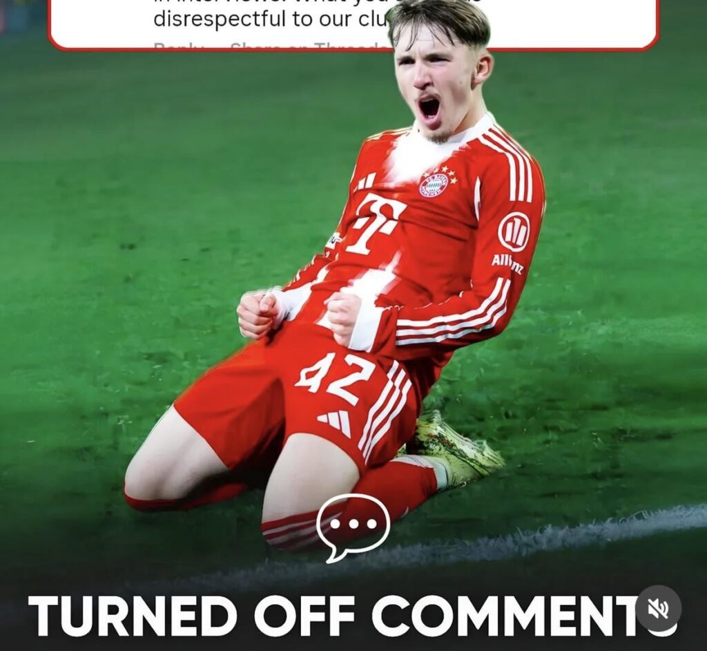 Lennart Karl has turned off comments on his instagram account