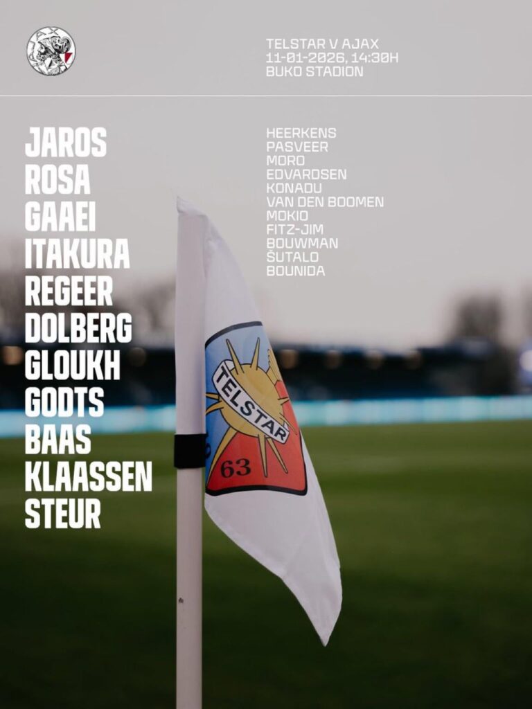 [Match thread] Telstar - Ajax